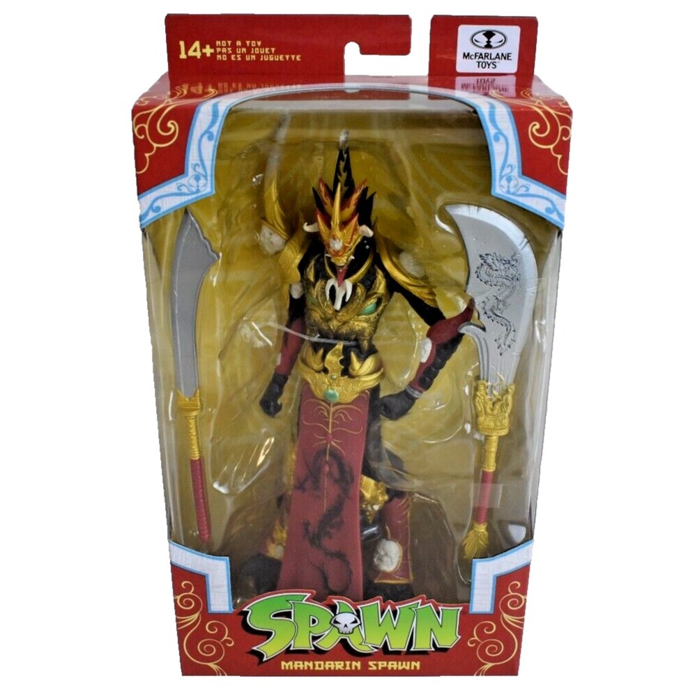 McFarlane Toys Spawn Universe Mandarin Red Armor Suit 7" Action Figure New NIB